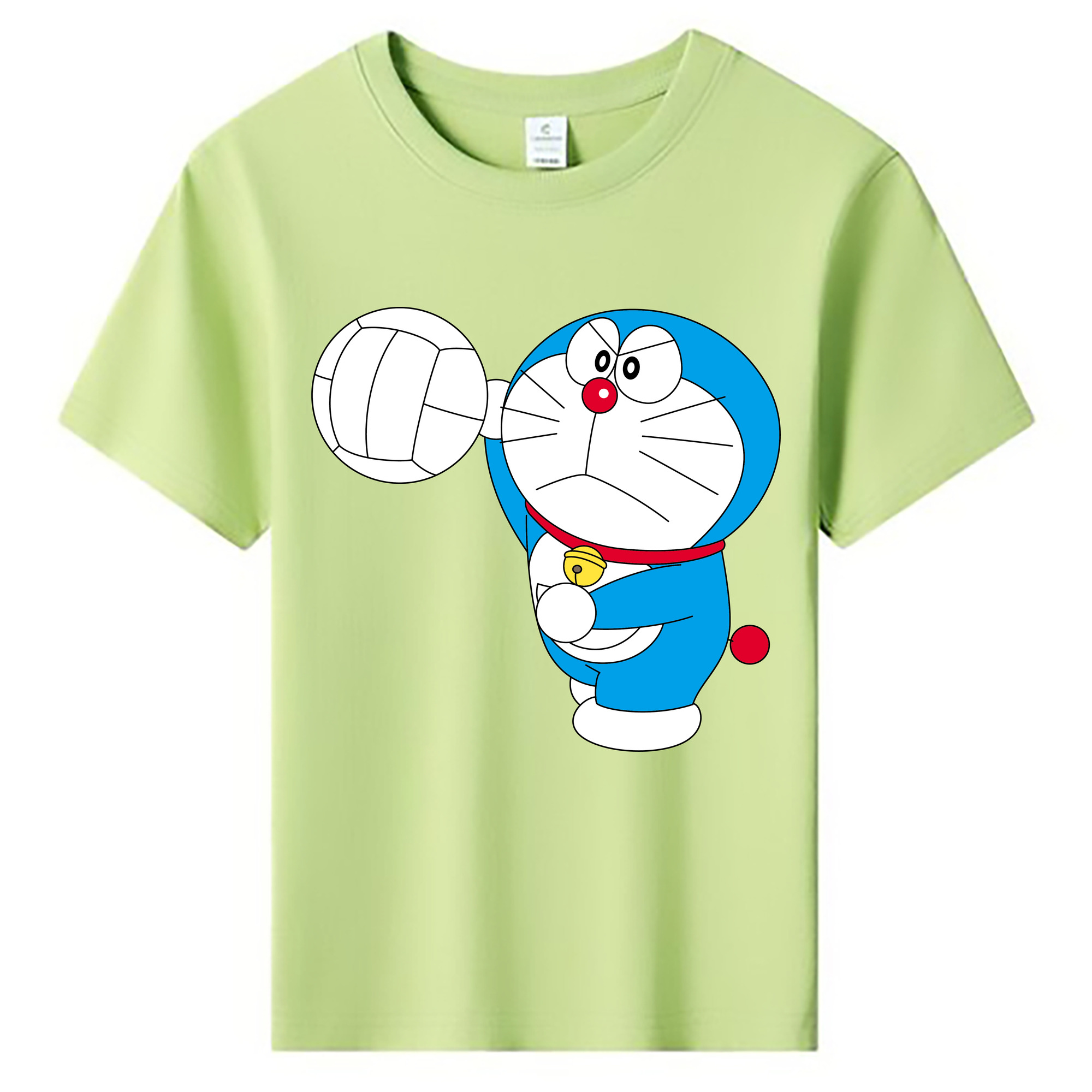 （画像用） ドラえもん Doraemon 綿100％キッズTシャツ（フロントプリント）